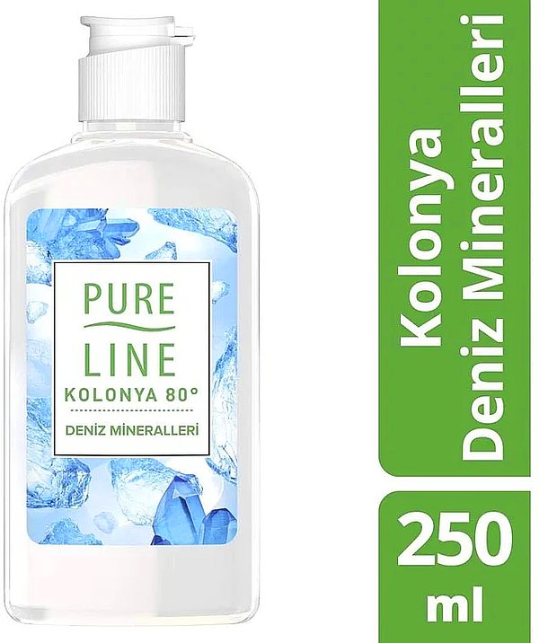 12. Pure Line kolonya, misket limonu kokusu ile en çok tercih edilen kolonya olmuş.