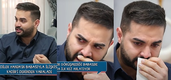En Hamarat Benim Programının Sunucusu Kadir Ezildi, 'Baba' Konusu Açılınca Gözyaşlarına Hakim Olamadı