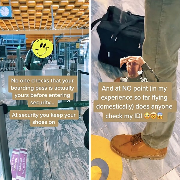 15. Более непринужденная безопасность в аэропорту. Никто не проверяет, действительно ли это твой посадочный билет перед тем, как прости систему безопасности. И нигде не проверяют твой паспорт!