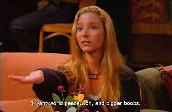15. Friends dizisi tamamen Phoebe'nin akıl ürün olabilir!