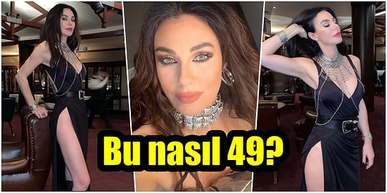 Neredeyse 50 Yaşında Olan Defne Samyeli, Kasık Dekolteli Elbisesiyle Bir Kez Daha Taş Gibi Olduğunu Kanıtladı