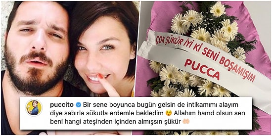 Ünlü Fenomen PuCCa, Eski Eşi Serhat Osman Karagöz'den 14 Şubat İntikamını Bugün Gönderdiği Çelenkle Aldı!