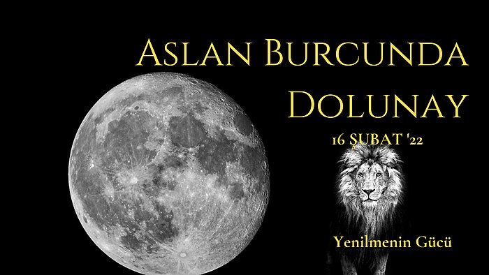 16 Şubat 2022 Aslan Burcunda Dolunay: Hayaller Mantıkla Birleşiyor, Kurban Maskeleri Kalkıyor!