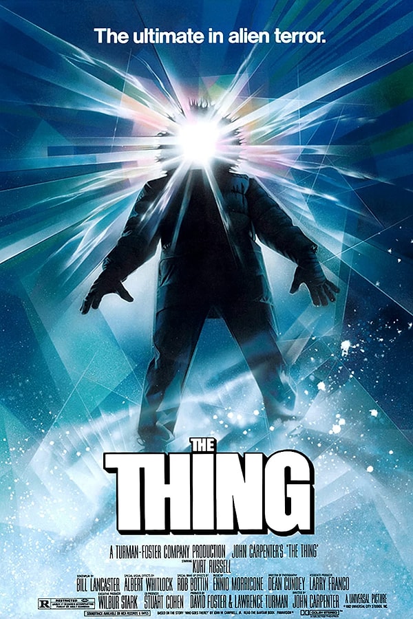 1. The Thing / Şey (1982) - IMDb: 8.1