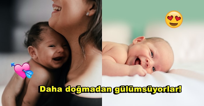 Gördüğümüz An Gözümüzden Kalpler Çıkıyor! Yenidoğan Bebekler Uykularında Neden Güler?