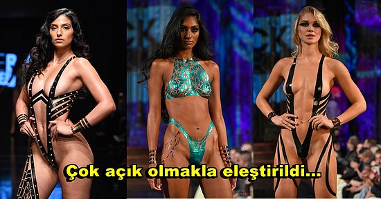 Minimalizmin Benimsendiği Banttan Bikiniler ile New York Moda Haftasına Damgasını Vuran Enteresan Defile