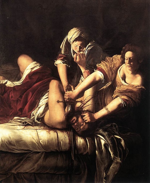 37. ARTEMISIA GENTILESCHI, İTALYA (1597-1654)