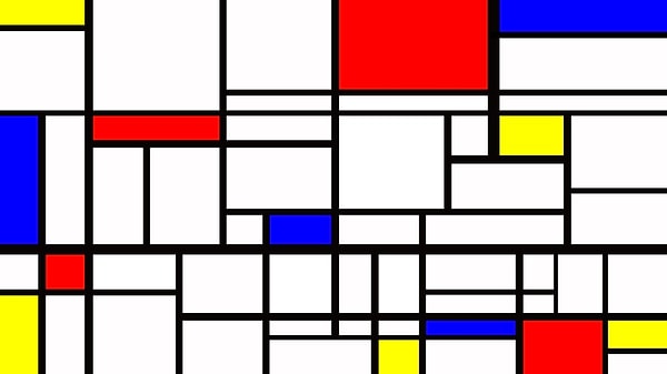 38. PIET MONDRIAN, HOLLANDA (1872 -1944)