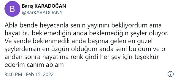 Farklı alanlarla ilgilenmek için bu kararı aldığını söyleyen Anna Deniz böylece yayıncılık kariyerine veda etmiş oldu.