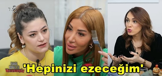 Tavırları ve Sivri Diliyle Hem Zuhal Topal'a Hem de Diğer Yarışmacılara Sinir Krizleri Geçirten Kadın