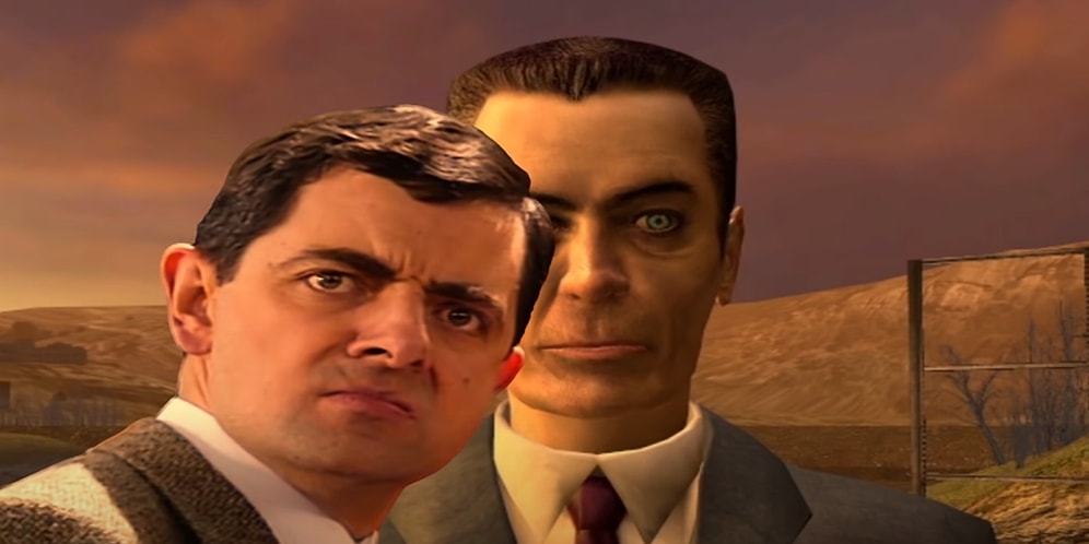 Oyun Dünyasının En Renkli Turisti: Cyberpunk 2077'nin Ardından Mr Bean Bu Kez de Half-Life Evreninde!