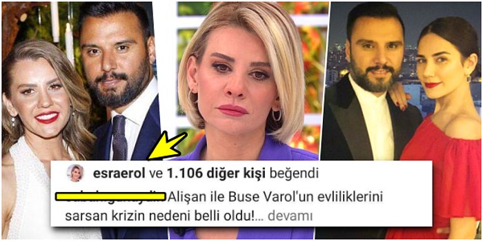 Esra Erol'un, Eski Eniştesi Alişan ile Eşi Buse Varol'un Ayrılık Haberine 'Like' Atması Tartışma Yarattı!