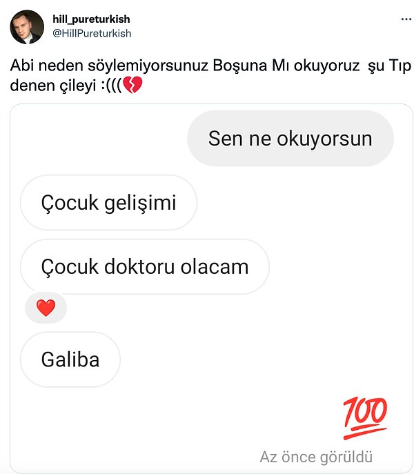 10. Çok geç olmadan öğrense bari...