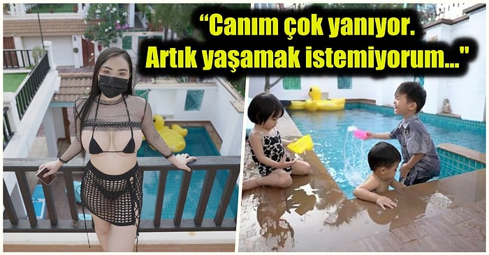 2 Yaşındaki Oğlu Havuzda Boğulurken OnlyFans İçin Seksi Pozlar Vermeye Çalışan Kadının İbretlik Hikayesi