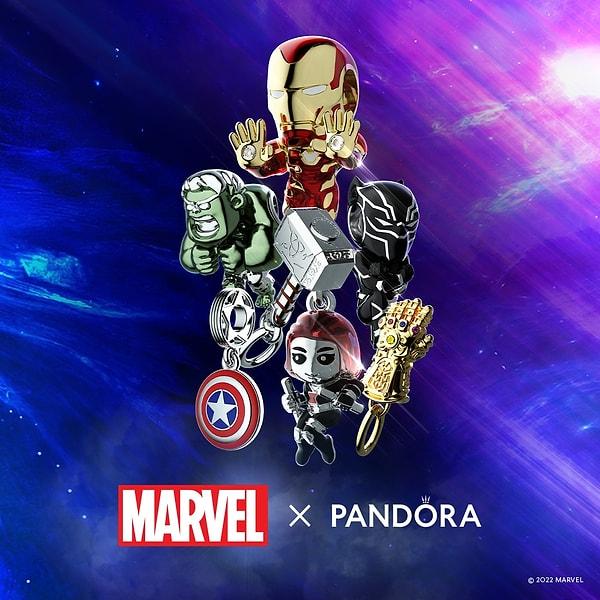 Pandora'nın her koleksiyonu ayrı güzel ancak Marvel koleksiyonu gerçekten hayran olunası! 😍