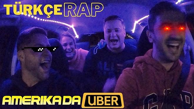 Uber Şoförlüğü Yapan Gökhan Öner'in Amerikalılara Ceza'dan Türkçe Rap Yaptığı Efsane Anlar