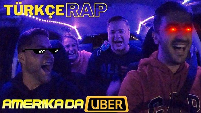 Uber Şoförlüğü Yapan Gökhan Öner'in Amerikalılara Ceza'dan Türkçe Rap Yaptığı Efsane Anlar