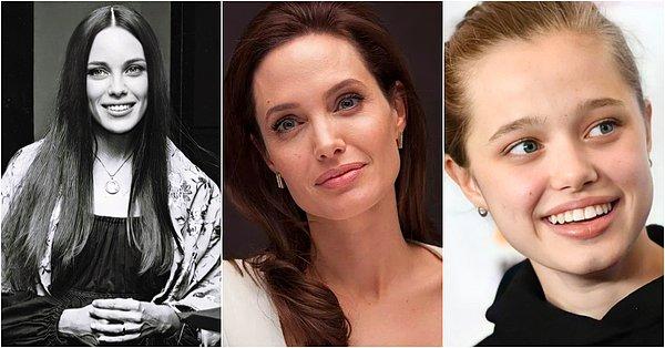 1. Angelina Jolie’nin annesi ve kızı — Marcheline Bertrand ve Shiloh Jolie-Pitt