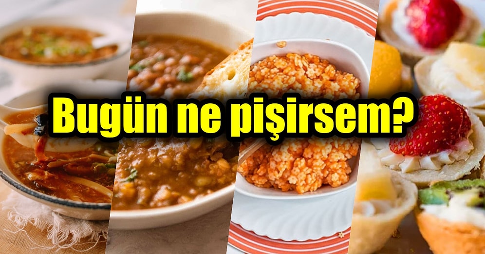 'Bugün Ne Pişirsem?' Menüsünde Birbirinden Lezzetli ve Sadece Yarım Saatte Hazır Akşam Yemeği Tarifleri Var!