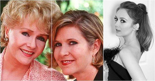 8. Carrie Fisher’ın annesi ve kızı  — Debbie Reynolds ve Billie Lourd