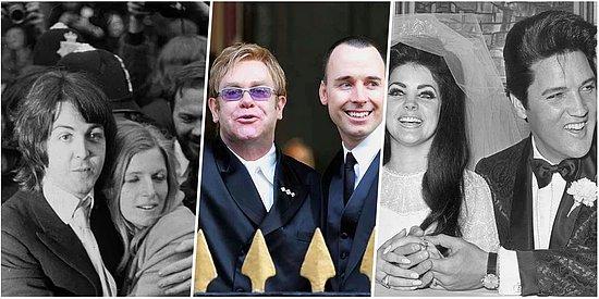 Onlar da Evleniyorlar: Rock Yıldızlarının Tarih Kokan 20 Düğün Fotoğrafı