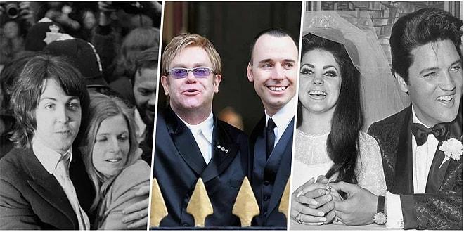 Onlar da Evleniyorlar: Rock Yıldızlarının Tarih Kokan 20 Düğün Fotoğrafı