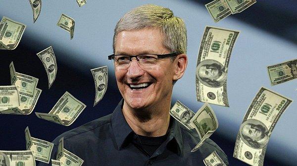 Yayınlanan bir SEC dosyasına göre Apple CEO'su Tim Cook, 2021 mali yılında şirketten 98,73 milyon dolar para almıştı. Bu rakamın içerisinde 3 milyon dolarlık maaş, 12 milyon dolarlık ikramiye ve 82 milyon dolarlık hisse senedi bulunuyor.