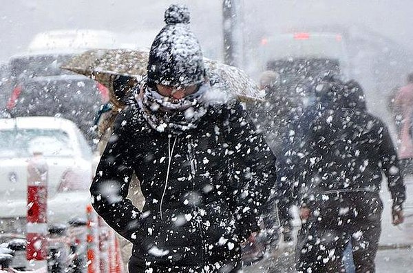 Meteoroloji'den Kar Yağışı Uyarısı