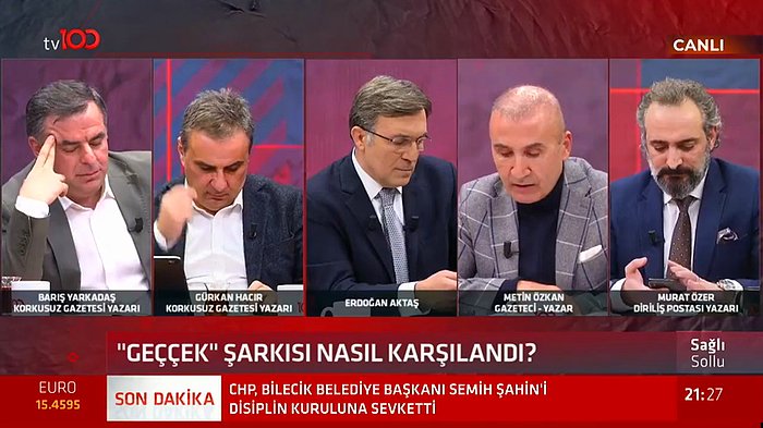 Murat Özer'den Tarkan'ın 'Geççek' Şarkısı Yorumu: 'CHP Tarafından Sipariş Edilmiş Bir Şarkı'