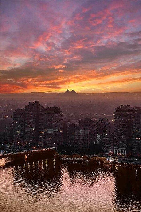 11. Kahire'de gün batımı 🌅