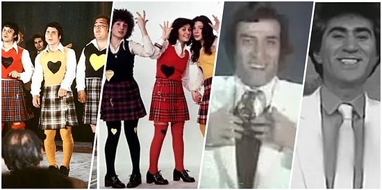 Nostalji Saati! Hababam Sınıfı'nın Yıl Sonu Eğlencelerinde Bakın O Dönemin Hangi Yıldızları Taklit Edilmiş?