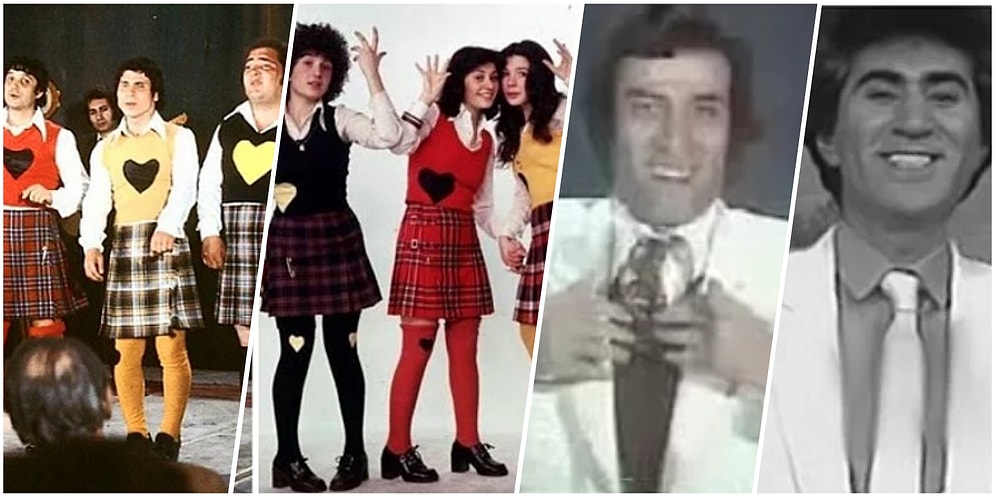 Nostalji Saati! Hababam Sınıfı'nın Yıl Sonu Eğlencelerinde Bakın O Dönemin Hangi Yıldızları Taklit Edilmiş?