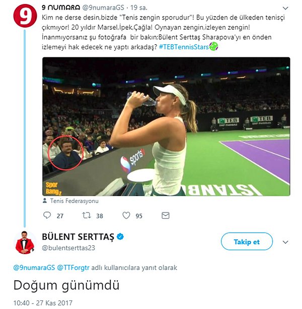 Twitter'da bir takipçisine verdiği 'doğum günümdü' cevabı ise günlerce konuşulmuştu. Hem çok gülmüştük hem de üzülmüştük.