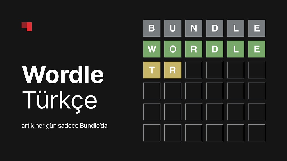 Wordle Türkçe Artık Sadece Bundle'da