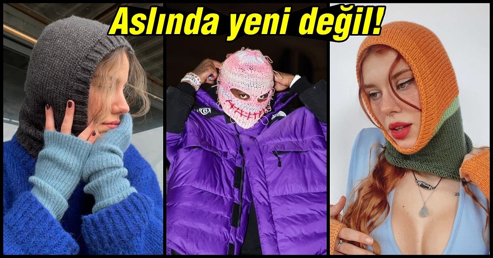 2022 Kışını Etkisi Altına Almış El Örgüsü Kar Maskeleri