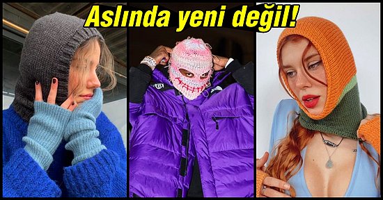 2022 Kışını Etkisi Altına Almış El Örgüsü Kar Maskeleri