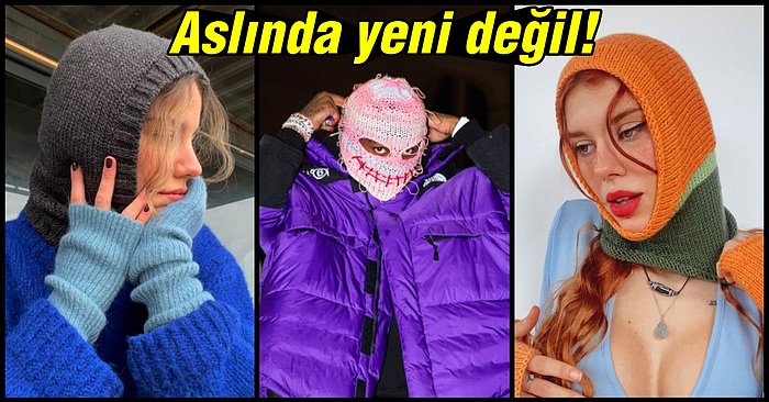 2022 Kışını Etkisi Altına Almış El Örgüsü Kar Maskeleri