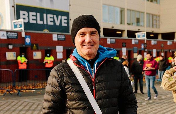 Anders Palm takımın maçlarını izlemek için düzenli olarak Norveç’ten geliyor.