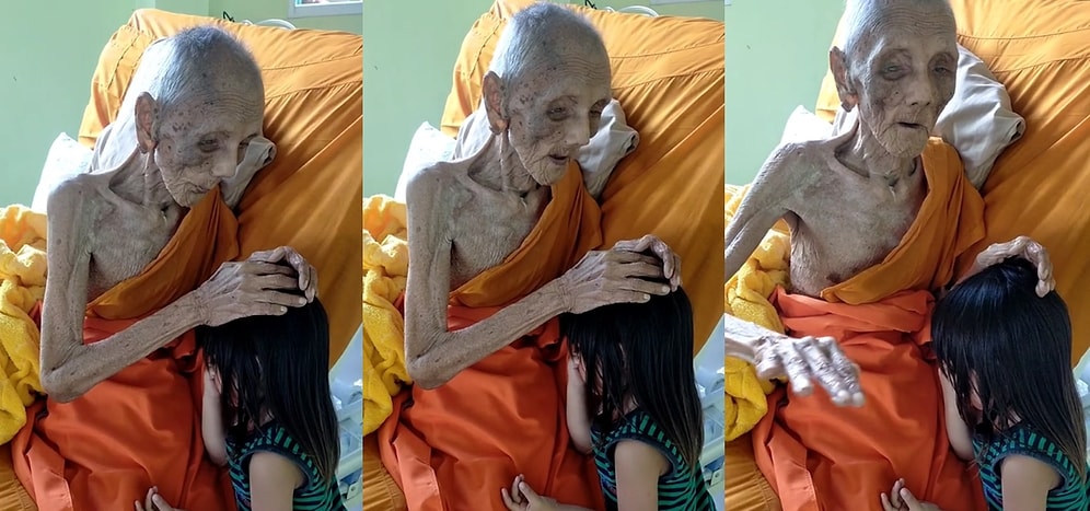 Allah Uzun Ömürler Versin: 109 Yaşındaki Taylandlı Keşişin TikTok'ta Viral Olan Görüntüleri
