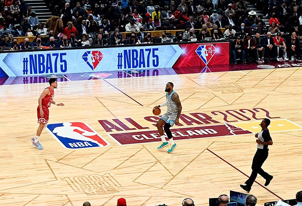 NBA All-Star 2022'de Kazanan LeBron James'in Takımı Oldu