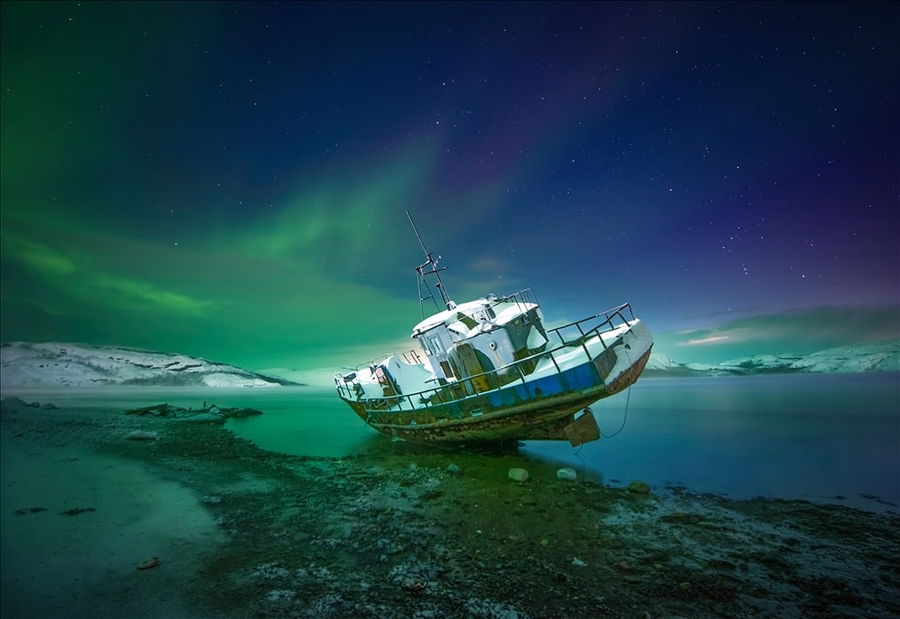 Doyumu Mümkün Olmayan Görüntülerle Kola Yarımadası'ndaki Kuzey Işıklarını Mutlaka Görmelisiniz!