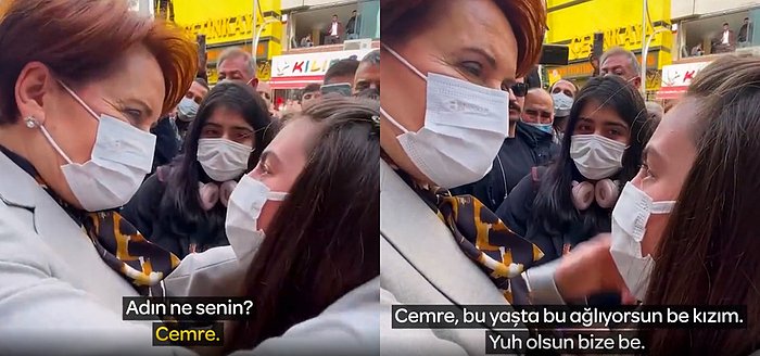 Esnaf Gezisinde Gençlerin Sorunlarını Dinleyen Meral Akşener: 'Siz Bu Yaşta Böyle Ağlıyorsunuz Ya, Yuh Bize'