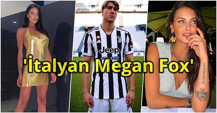 Juventus'un Yıldızı Vlahovic Gönlünü 'İtalyan Megan Fox' Diye Anılan Carolina Stramare'ye Kaptırdı!