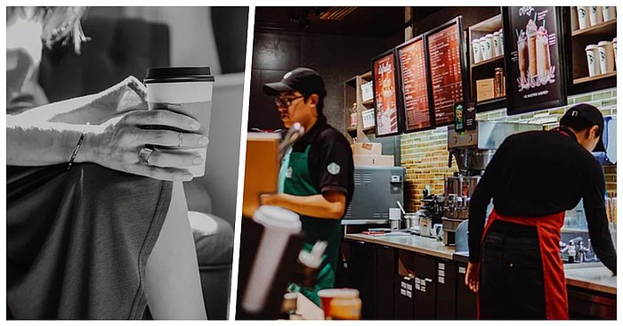 Starbucks Çalışanlarının Tacize Uğrayan Kadına Yardım Etmek İçin Bulduğu Çözümü Görünce Çok Şaşıracaksınız