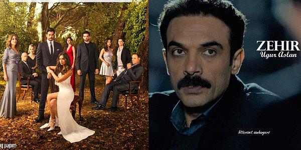Burak Özçivit, Neslihan Atagül Doğulu ve Kaan Urgancıoğlu'nun yer aldığı 2015 yılında başlayan Kara Sevda dizisinde Zehir karakteriyle karşımıza çıkmıştı.