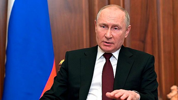 Putin'den, Ukrayna ile İlgili Konuşmasında Osmanlı Rus Savaşlarına Atıf