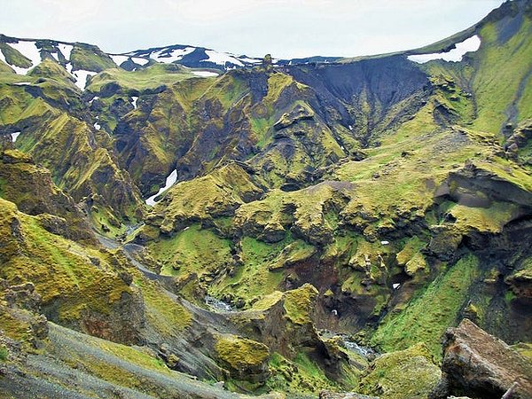 14. Thórsmörk - İzlanda: