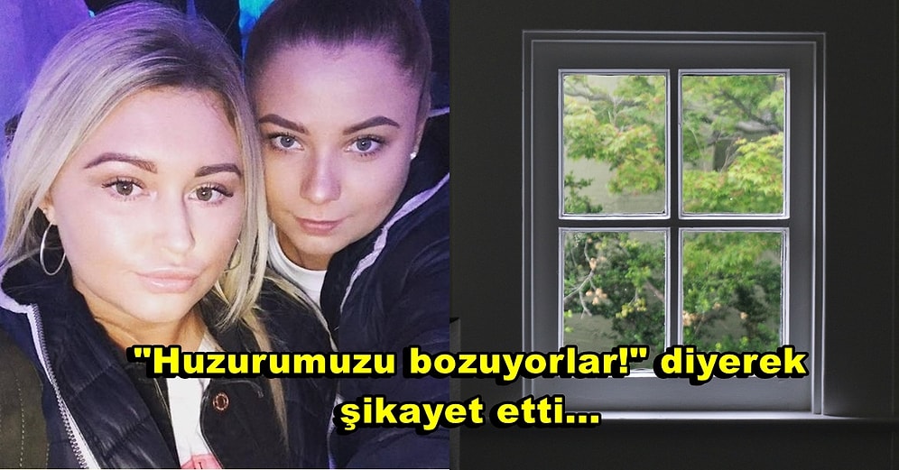 Öpüşürken Komşuları Kendilerini Pencereden Gördüğü İçin Evden Atılacaklarını Söyleyen Lezbiyen Çift