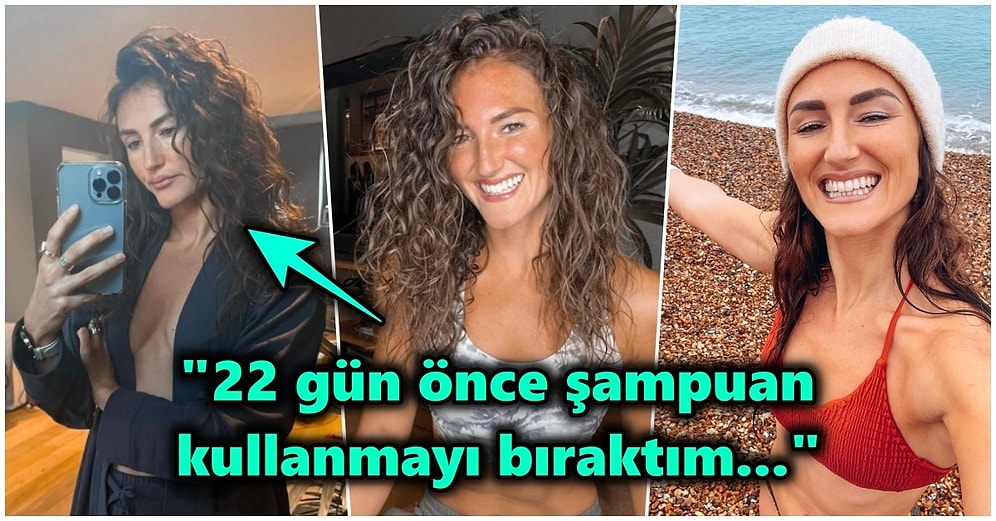 Duş Alırken Şampuan Kullanmayı Bırakan Kadının Saçlarındaki Hızlı Değişime Bir Göz Atmalısınız!