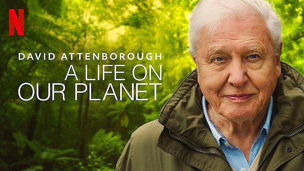 2. David Attenborough: A Life on Our Planet / Gezegenimizden Bir Yaşam (2020) IMDb: 9.0
